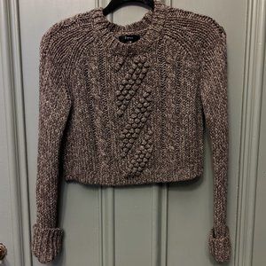 Express Medium Cozy Super cropped Sweater